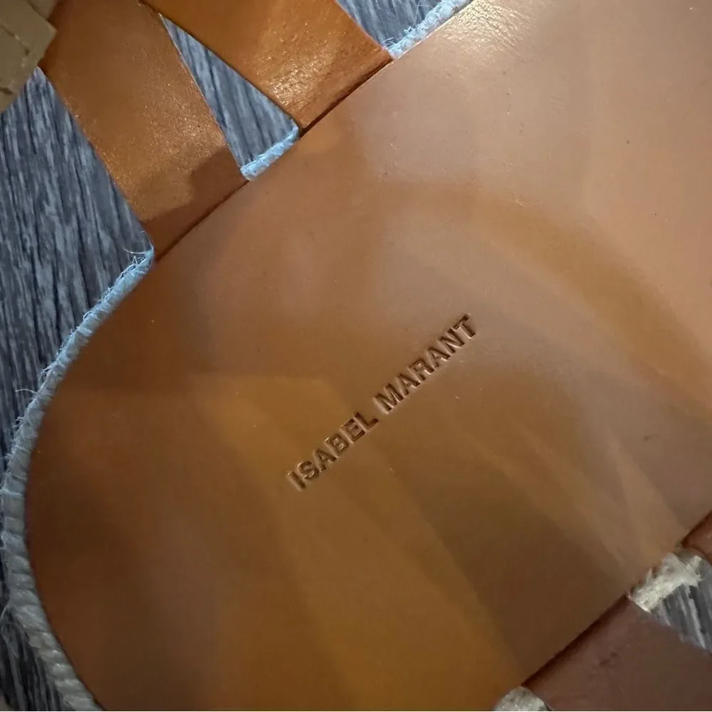Isabel Marant Melyz Sandals in Natural New